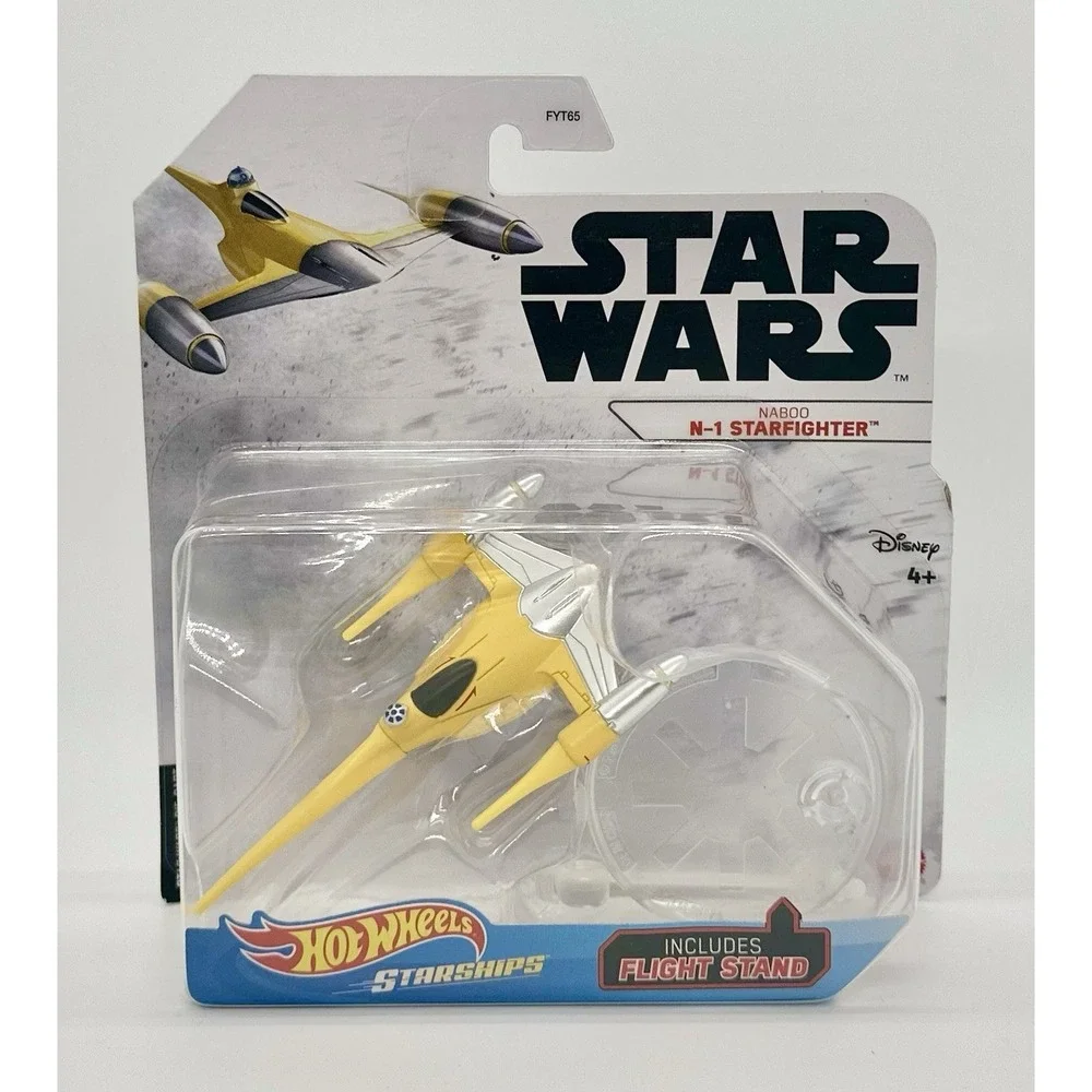 Hot Wheels Star Wars Starships FYT65 6 of 6 Ships Falcon TIE Naboo Cloud NIB